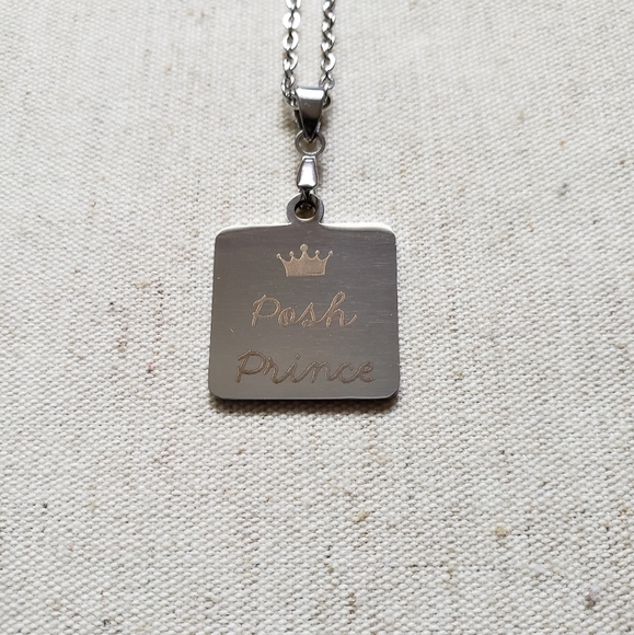 "Posh Prince" Pendant Necklace - Picture 4 of 7